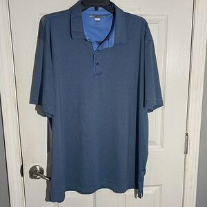Greg Norman Signature Series ML75 PlayDry Golf Mens Polo Shirt Size 2XL,SHARK!!!